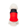 Gilet impermeabile  imbottito nero e rosso - The Dog Fans - da 3 a 35kg