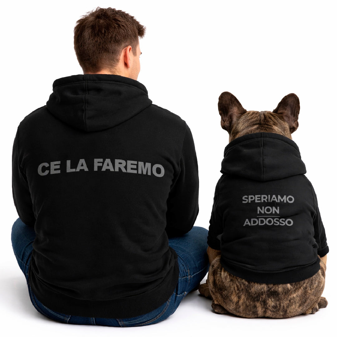 Felpa Matchy Ce La Faremo