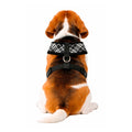 Black and white Tartan harness - Urban Pup