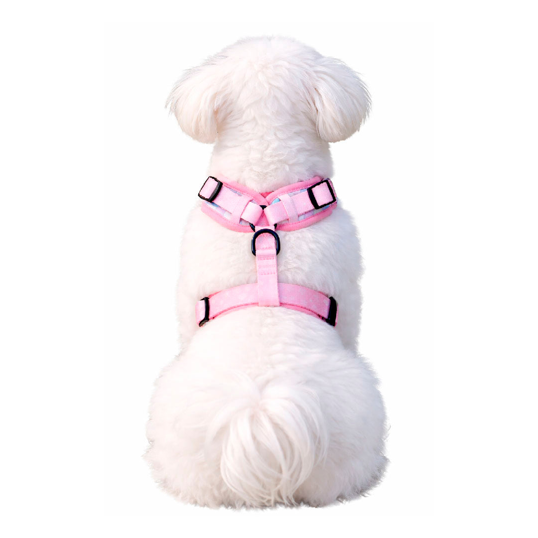 Pettorina ad H morbida - regolabile - mod. little mermaid