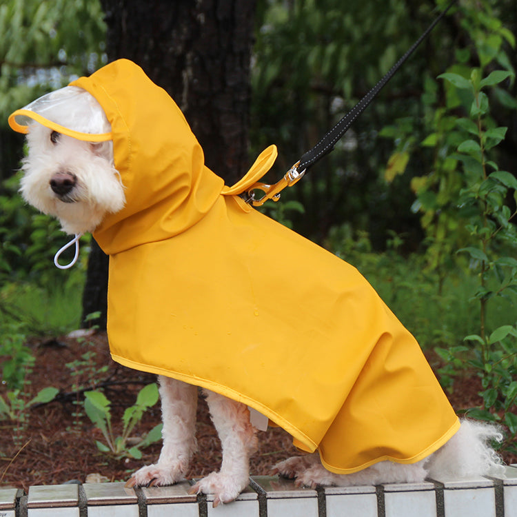 Bullosetti spotted raincoat - with sleeves and hood - black and green