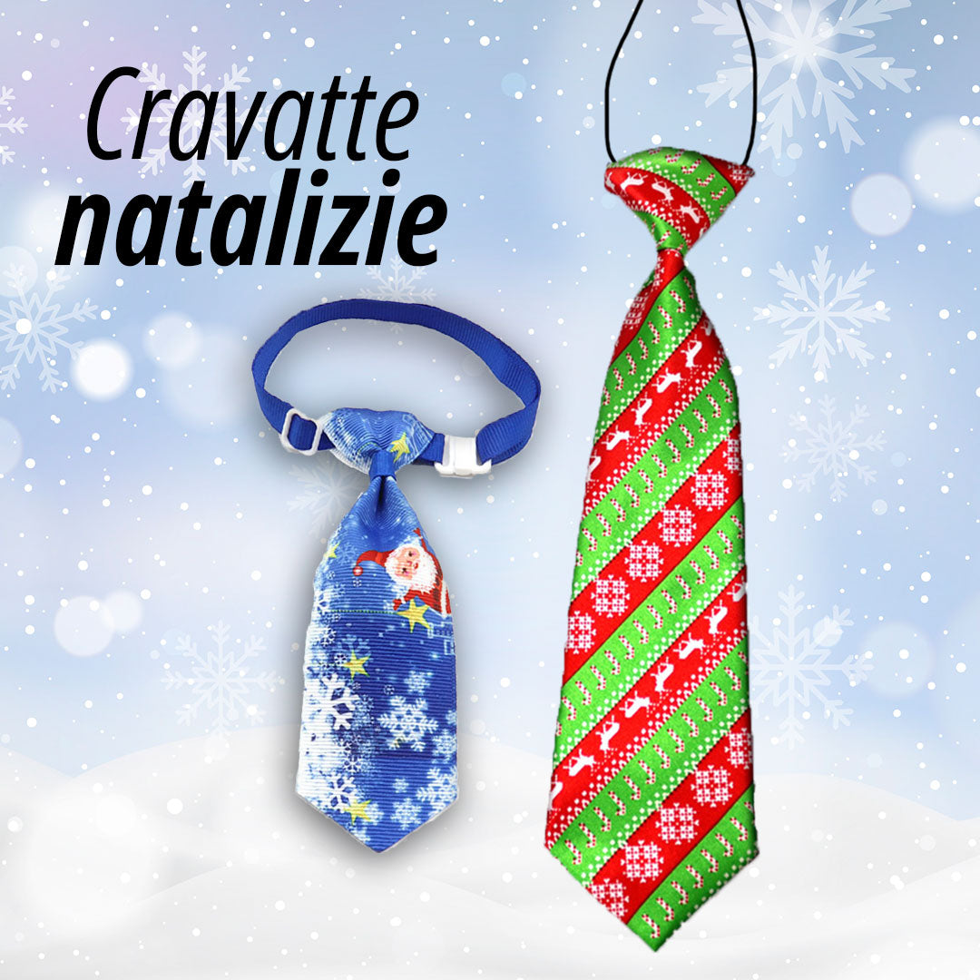 Weihnachtskrawatte für Hunde aller Größen