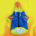 FIRE hoodie - with zip and sleeves