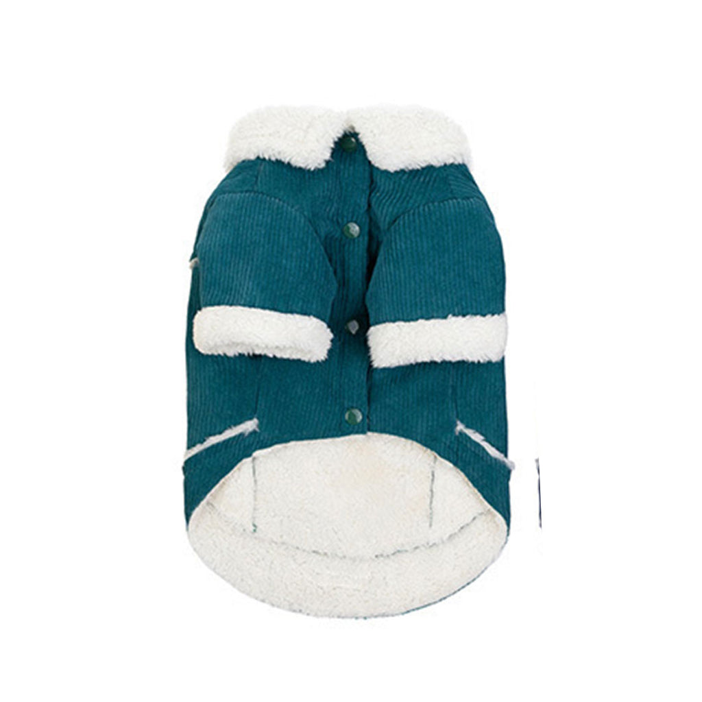 Giacca Corduroy British Style - verde smeraldo Jade