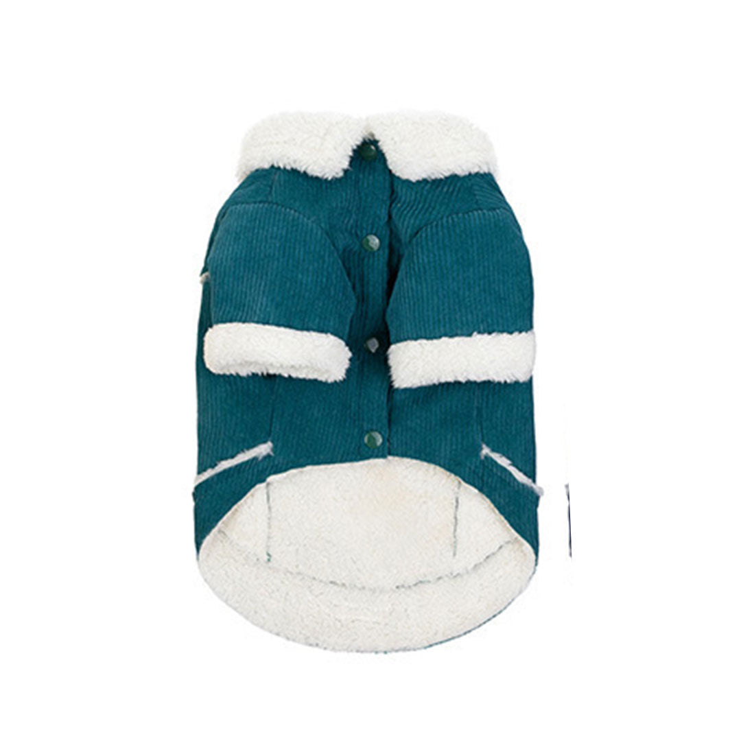 Giacca Corduroy British Style - verde smeraldo Jade