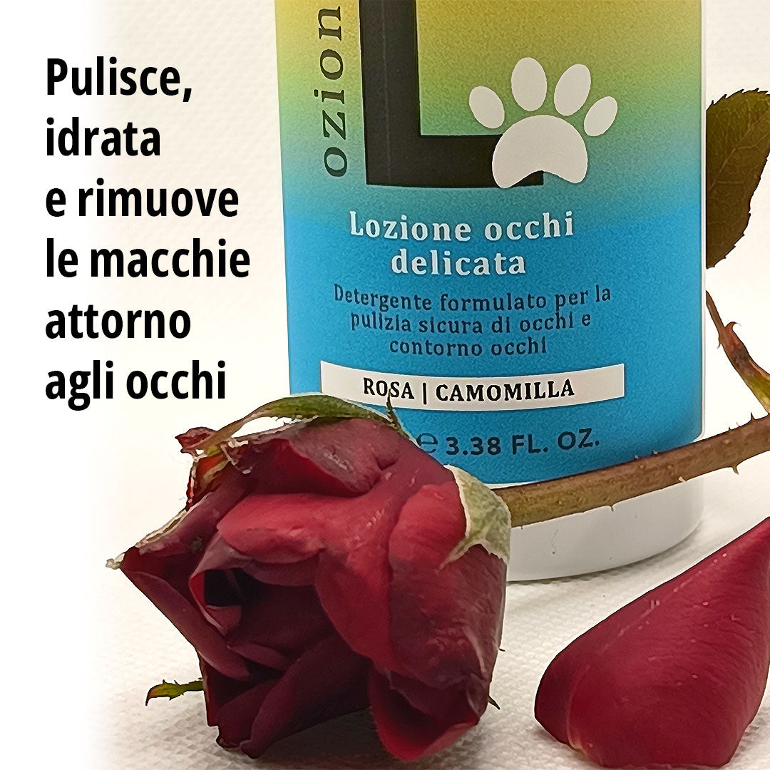 Lozione occhi delicata - made in Italy