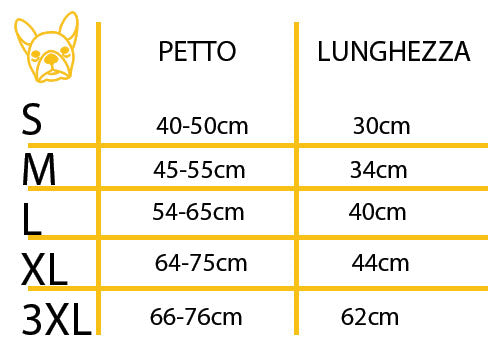 Maglietta giallorossa personalizzata da calcio - con maniche - per cani da 4 a 40kg