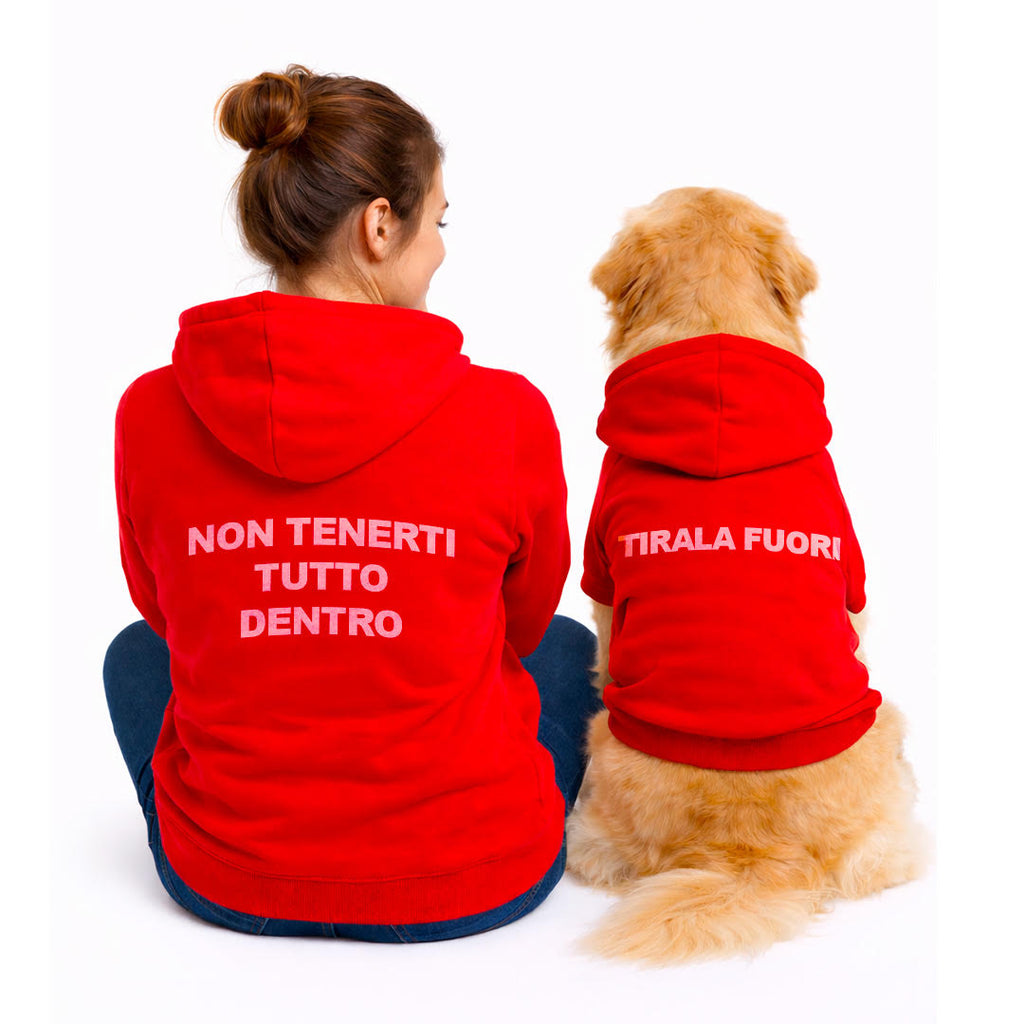 Felpa Matchy Tirala Fuori