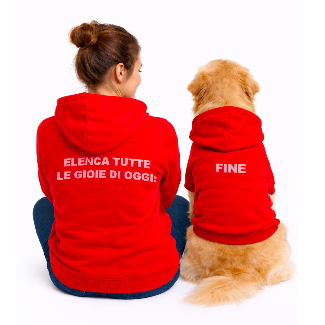 Felpa Matchy Mai Una Gioia