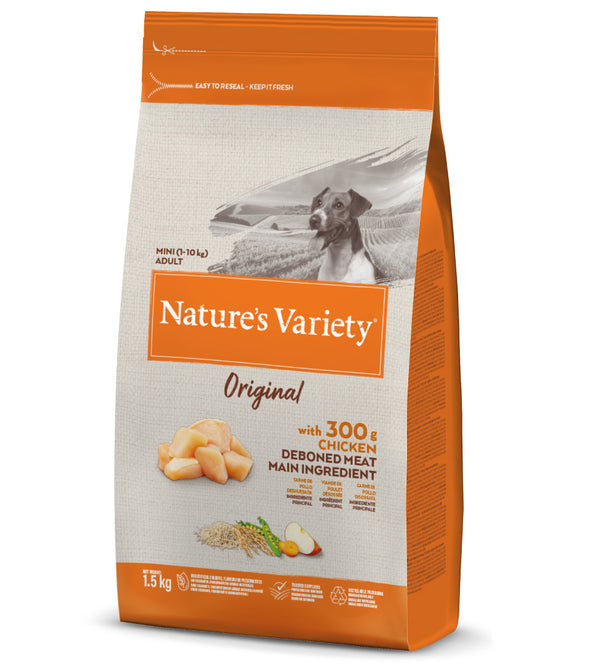 Nature's Variety - Original Dog - Mini - Adult - 1.5 kg