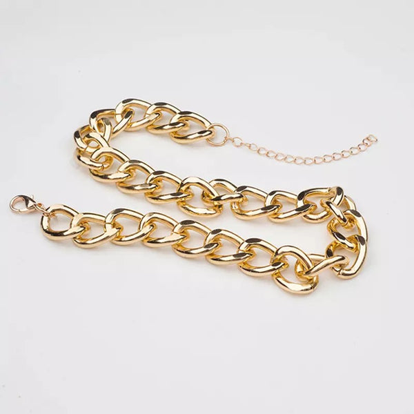 Bullosetti gold colored necklace
