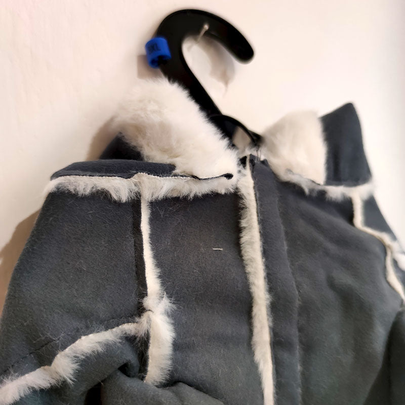 Cappottino colorato con pelo - mod.Santa