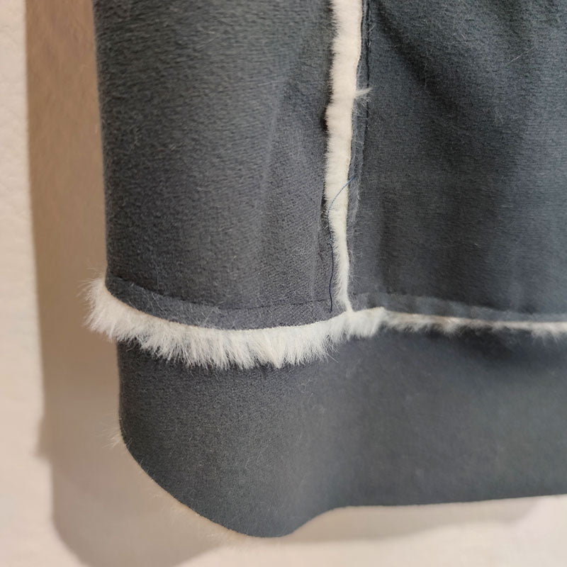 Cappottino colorato con pelo - mod.Santa