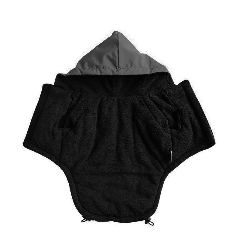 Waterproof coat with sleeves - The Dog Face