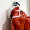 Bunter Mantel mit Fell - Mod.Santa