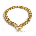 Bullosetti gold colored necklace