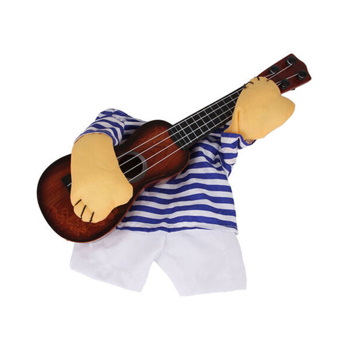 Costume for dogs and cats - guitar