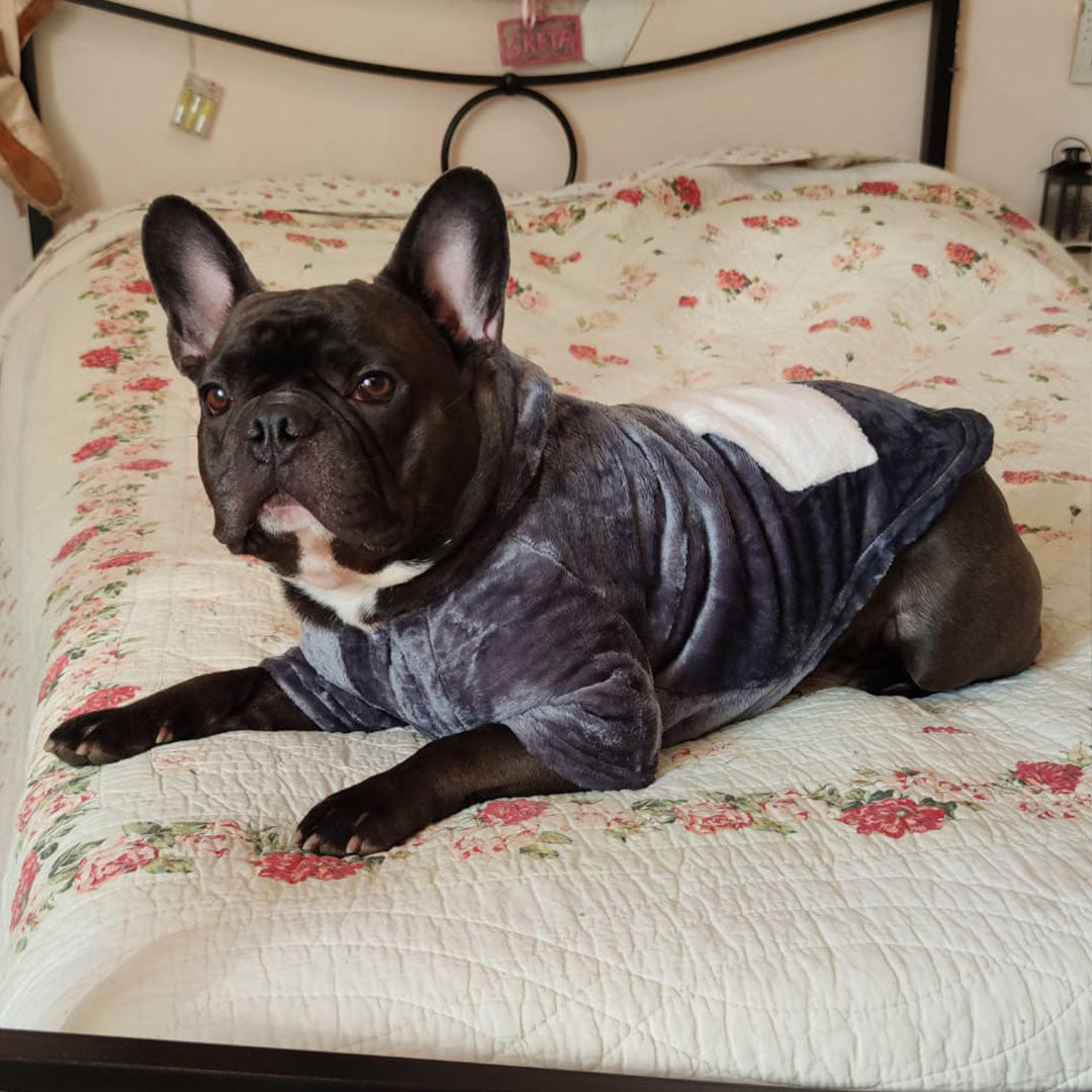 Felpa morbida vellutata con cappuccio - 2 colori - mod.Stepson