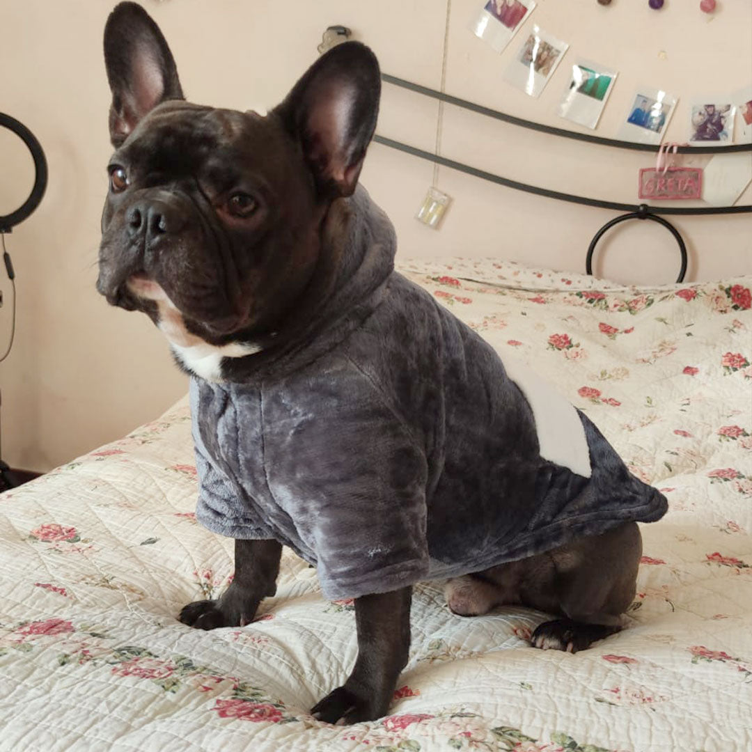 Felpa morbida vellutata con cappuccio - 2 colori - mod.Stepson