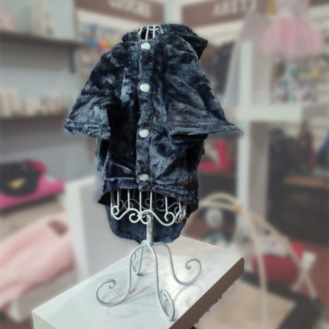 Felpa morbida vellutata con cappuccio - 2 colori - mod.Stepson