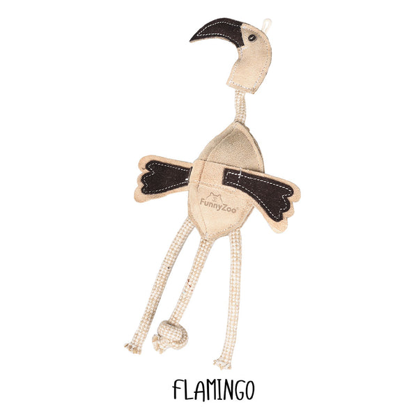 Flamingo-Plüsch aus Kokosfaser – mittlere Festigkeit