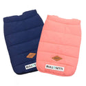 Waterproof vest down jacket for dogs - blue and pink - mod. Witty