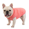 Piumino gilet impermeabile per cani - blu e rosa - mod.Witty