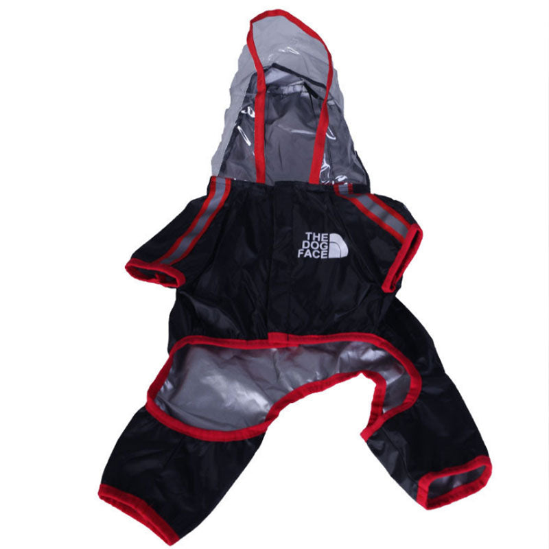 Regenmantel mit Kapuze – The Dog Face