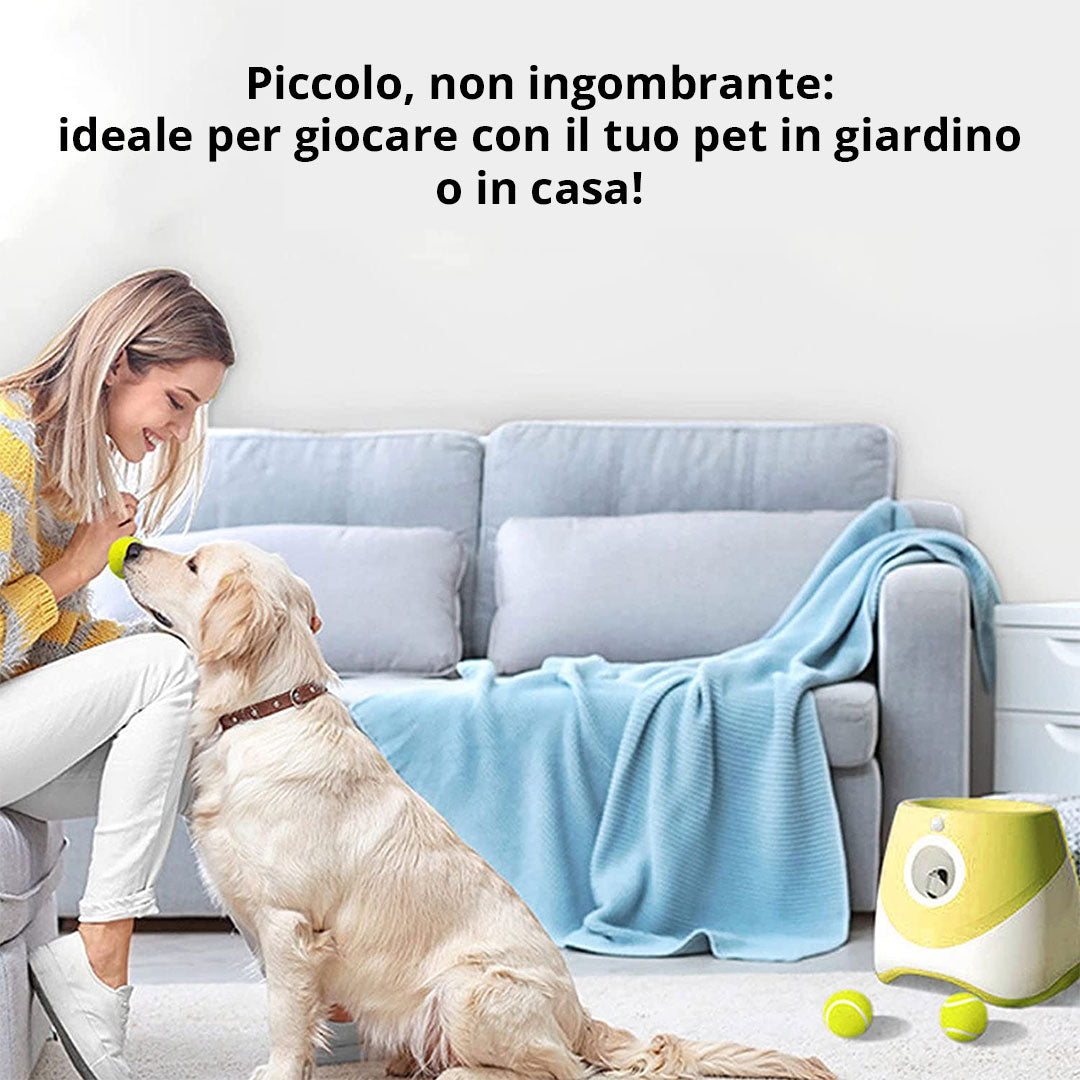 Automatischer Ballwerfer – 3 Bälle inklusive!