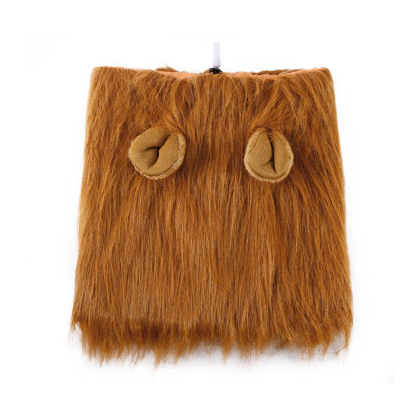 Lion's mane costume for dogs
