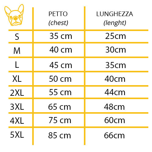 Camicia Hawaiana estiva - per cani da 2 a 40kg