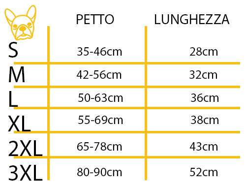 Gilet jeans - per cani da 2 a 40kg