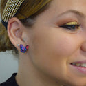 Bullosetti blue earrings