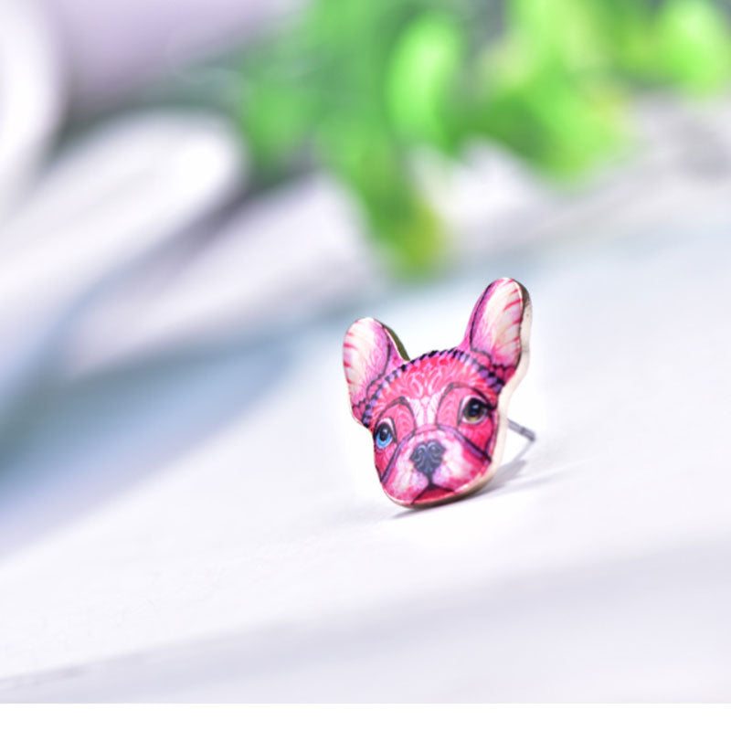 Rosa Bullosetti-Ohrringe