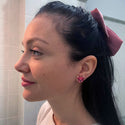 Bullosetti pink earrings