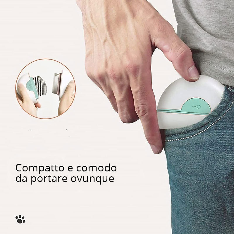 Pettine per cani e gatti - per peli lunghi e peli corti