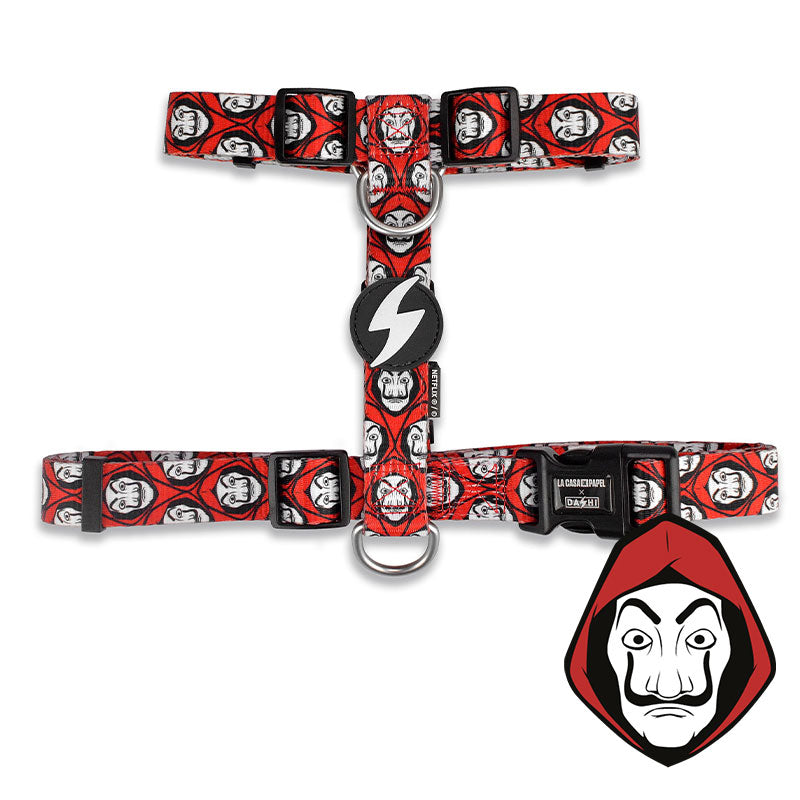 H-shaped harness - La Casa de Papel