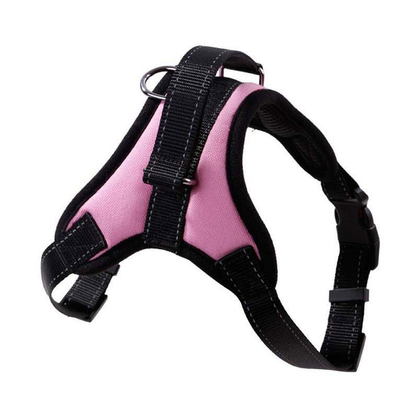 Pink harness - mod.Petit - for dogs from 2 to 40kg