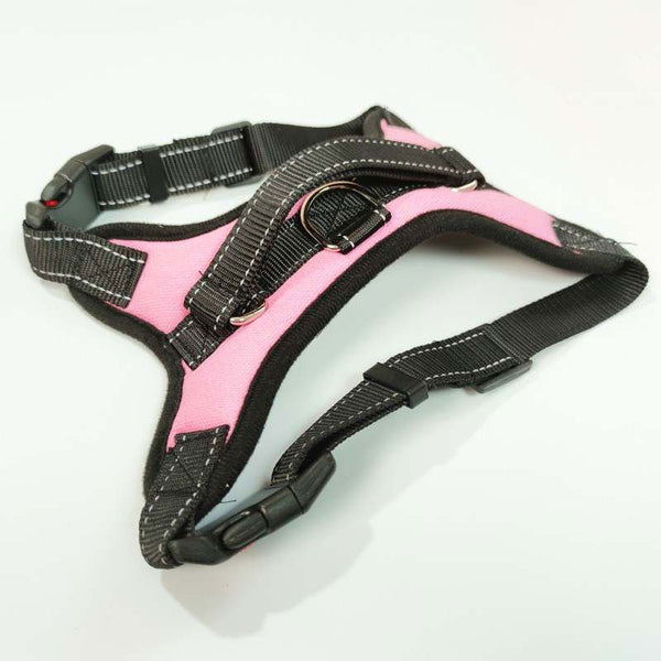 Pink harness - mod.Petit - for dogs from 2 to 40kg
