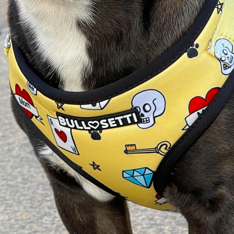 Pettorina regolabile con tattoo - Bullosetti