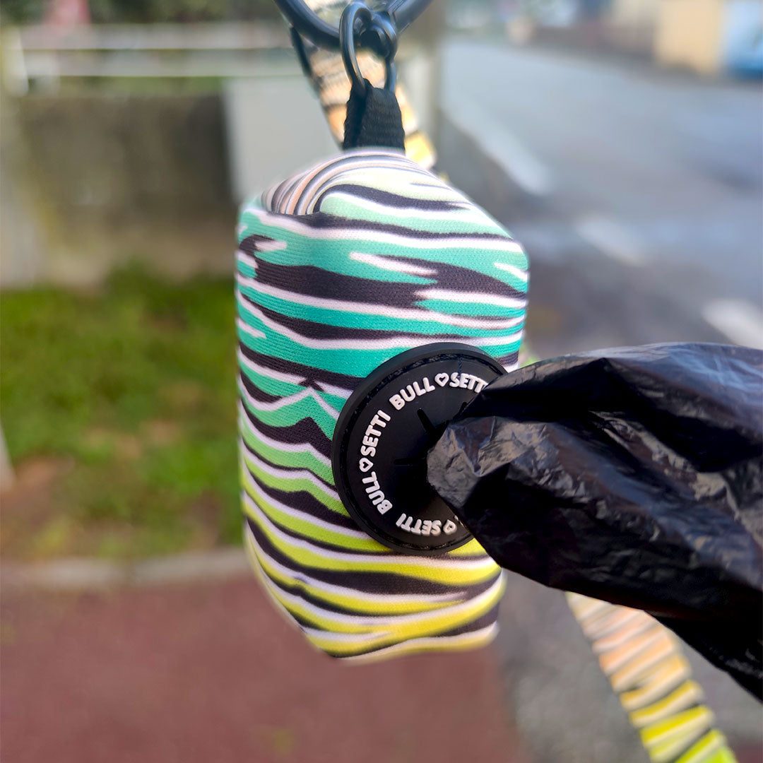 Porta sacchetti igienici ZEBRA - da appendere al guinzaglio