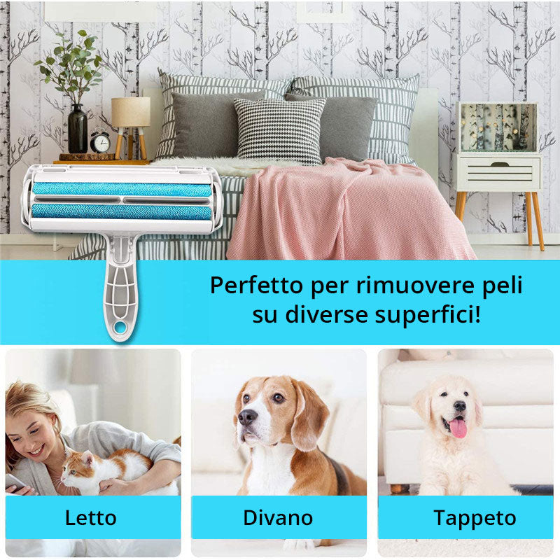 Fogfar Spazzola Per Interni Auto - Rimuovi Peli E Polvere - Setole Morbide - Rosa