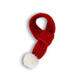 Knitted red scarf - for all dogs