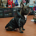 Cappotto nero impermeabile con maniche - The Dog Face
