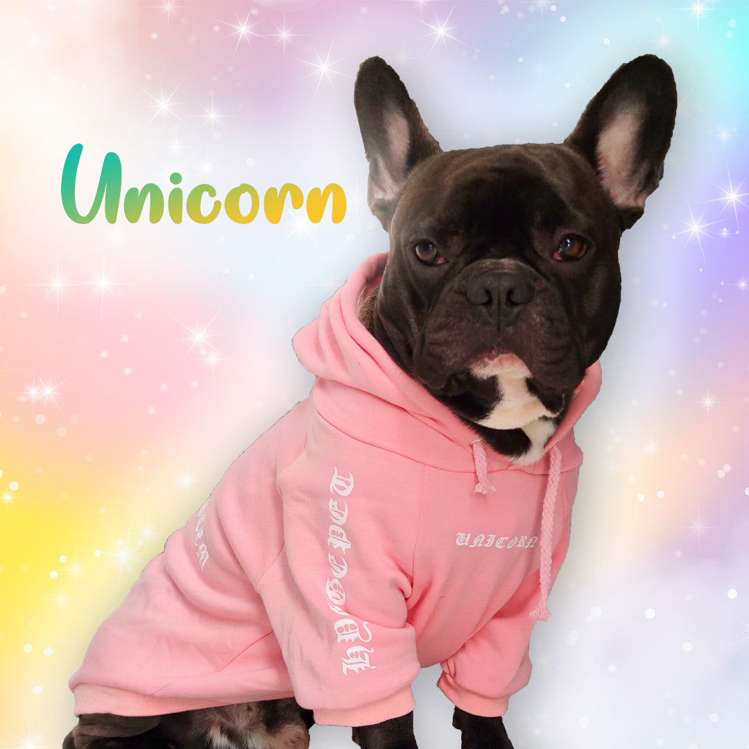 Devil &amp; Unicorn Hoodie – für Hunde von 2 bis 40 kg